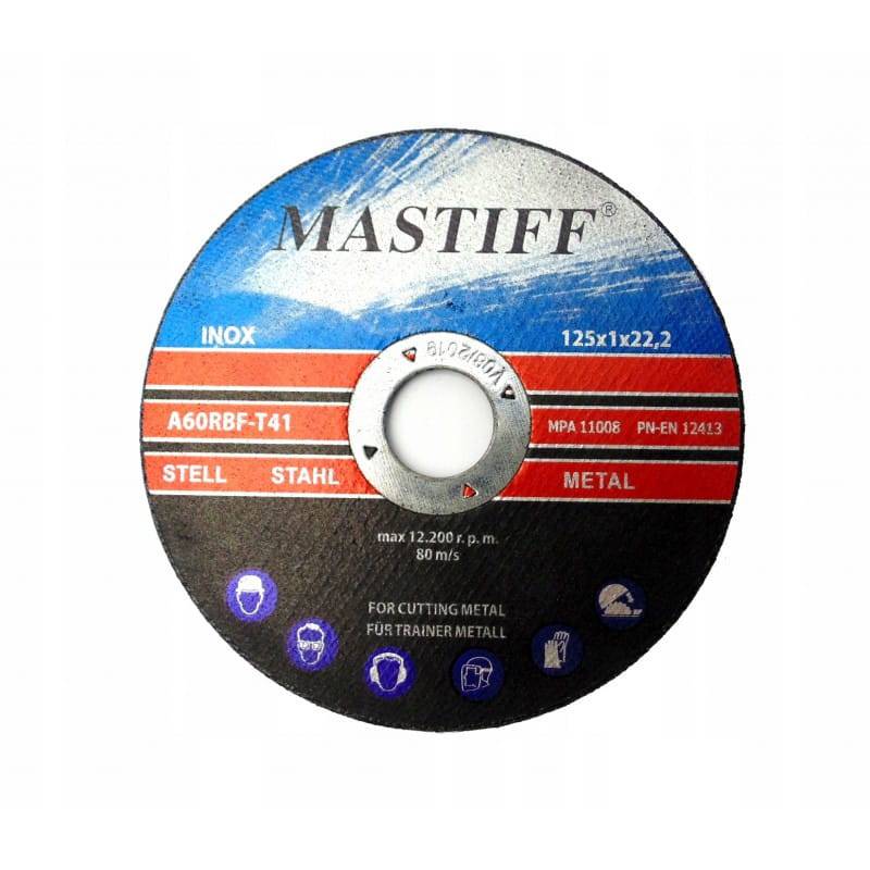 Disque pour couper le métal 125x1x22,2 - Le Comptoir du Soudeur
