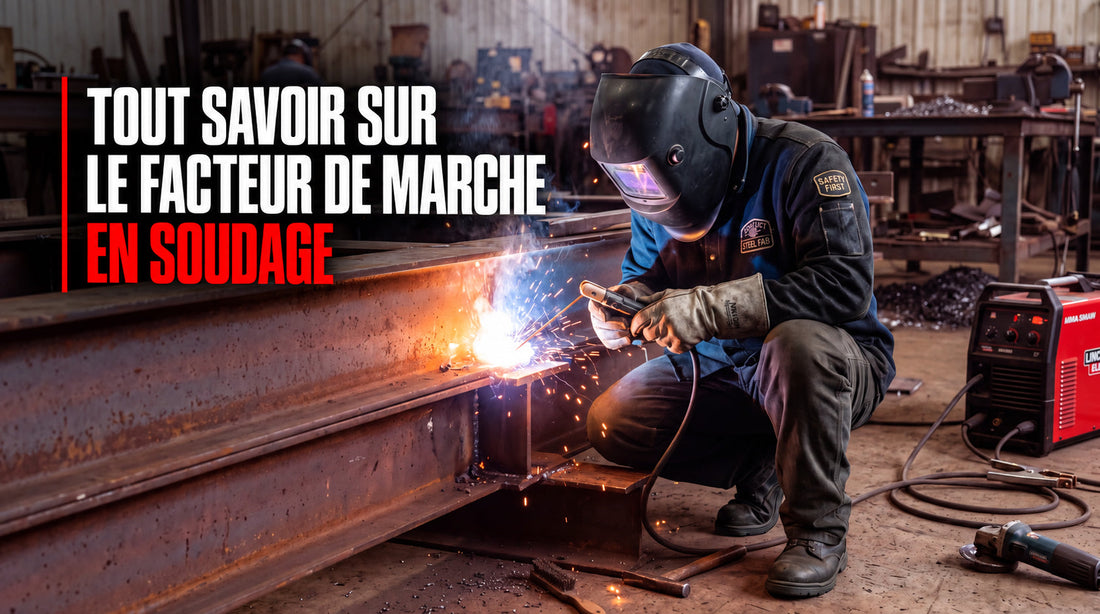 Tout savoir sur le facteur de marche en soudage – Guide complet