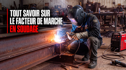 Tout savoir sur le facteur de marche en soudage – Guide complet