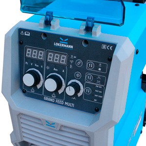Poste à souder MIG 350A - ACIER/INOX/ALU - 380 V - LOKERMANN - Dévidoir séparé - Faisceau 10 m - Garantie 5 ans