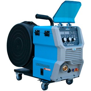 Poste à souder MIG 350A - ACIER/INOX/ALU - 380 V - LOKERMANN - Dévidoir séparé - Faisceau 10 m - Garantie 5 ans