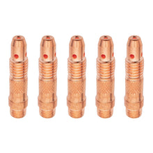 Corps de pince porte électrode pour torche TIG SR-17/18/26 - L 47mm - ø 1,6mm - Lot de 5 pièces