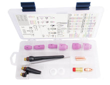 Pièces de rechange pour torche TIG SR-17/18/26 version courte - Kit de 16 pièces - Le Comptoir du Soudeur