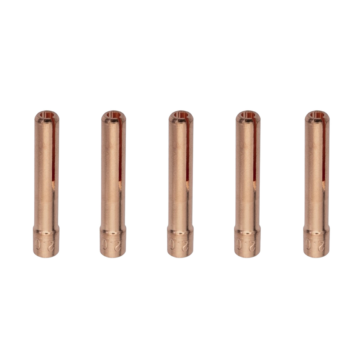 Pince porte électrode standard pour torche TIG SR-9/20 - L 25mm - ø 2mm - Lot de 5 pièces