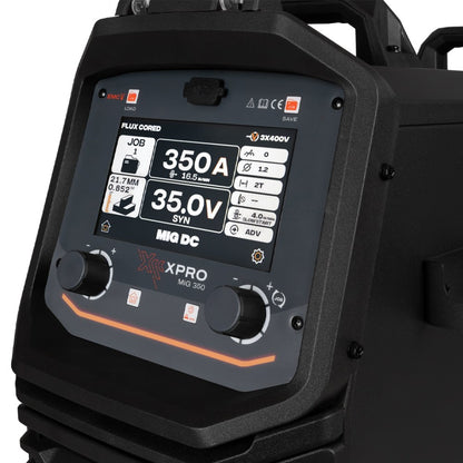 Poste à souder XPro MIG 350A -  ACIER/INOX/ALU -380V - SYNERGIQUE - Garantie 5 ans