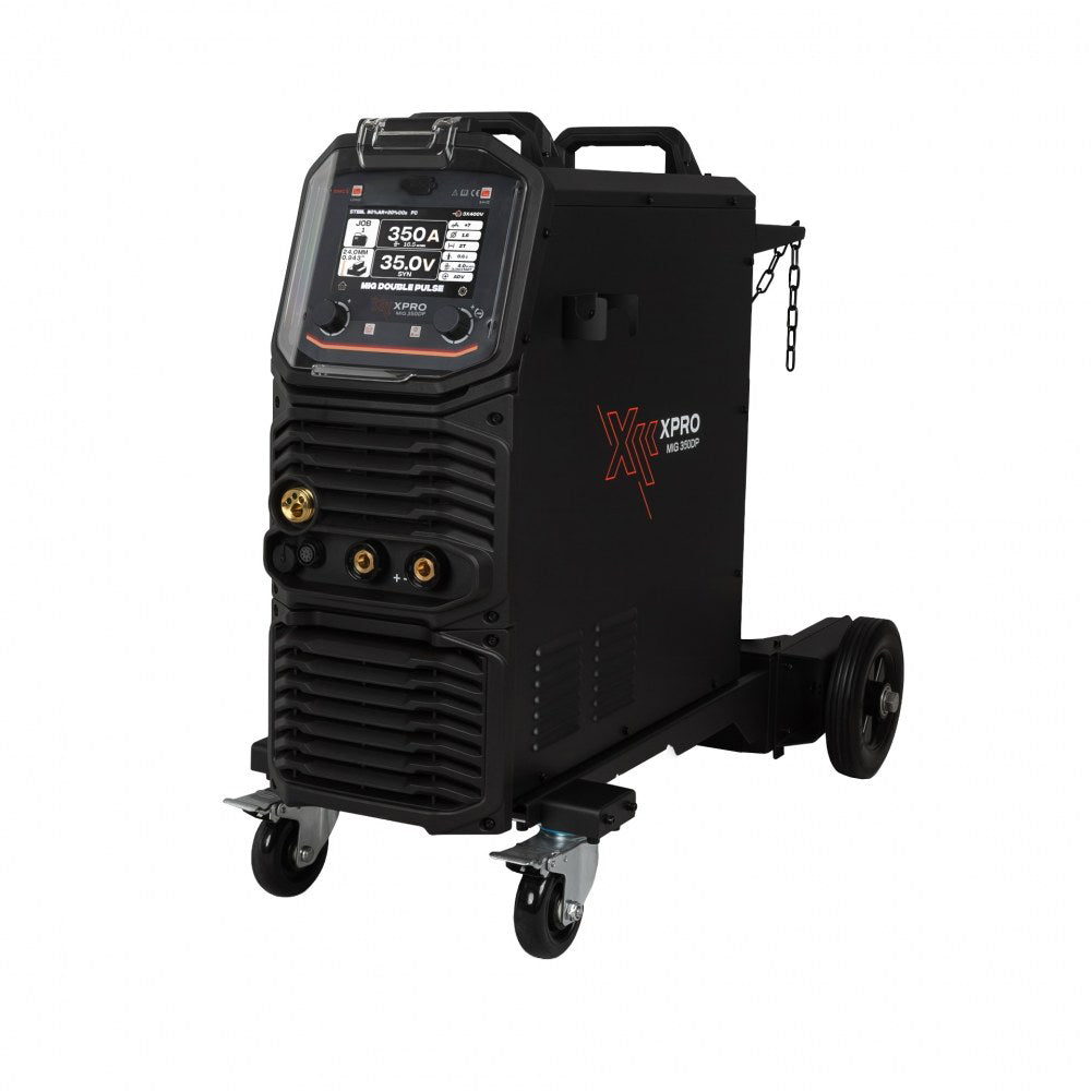 Poste à souder XPro MIG DOUBLE PULSE ( La rapidité du MIG, la finition d’un cordon TIG ) 350A -  ACIER/INOX/ALU -380V - SYNERGIQUE - Garantie 5 ans