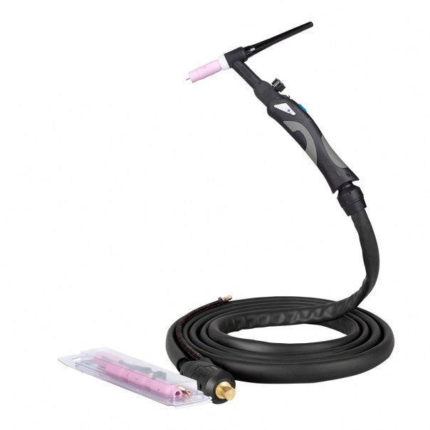 Torche à valve TIG SR-26 de 4 m - Refroidissement au gaz - Le Comptoir du Soudeur