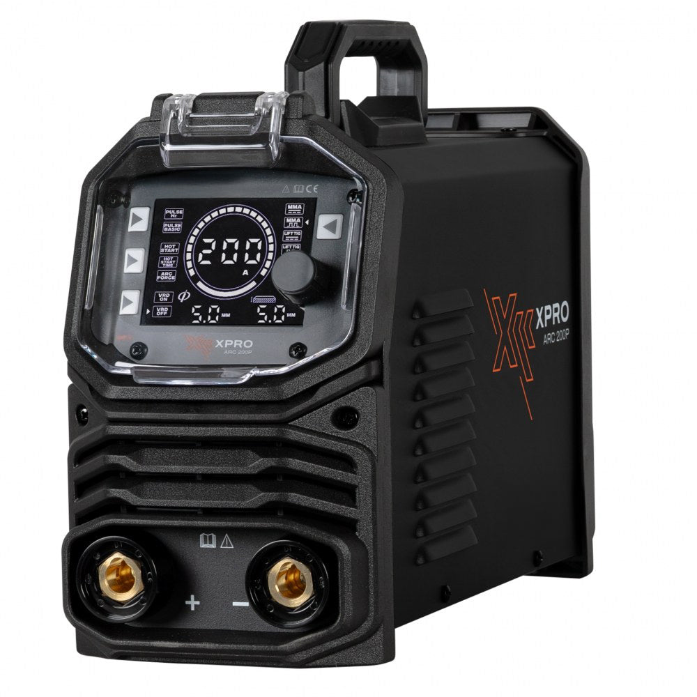 Poste à souder MMA - Soudage à l'électrode - XPro PULSE 200A à 60% - 220V - Plus de contrôle, moins de projections et des soudures plus propres -Garantie 5 ans