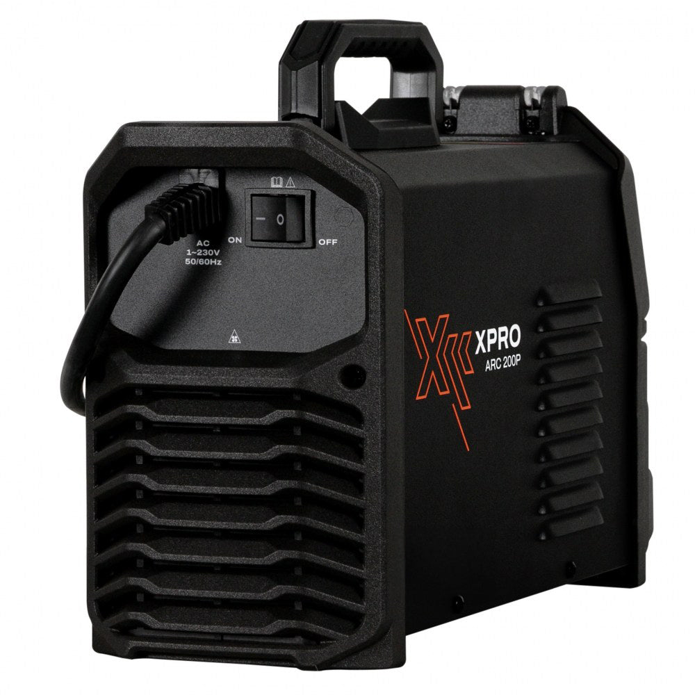 Poste à souder MMA - Soudage à l'électrode - XPro PULSE 200A à 60% - 220V - Plus de contrôle, moins de projections et des soudures plus propres -Garantie 5 ans
