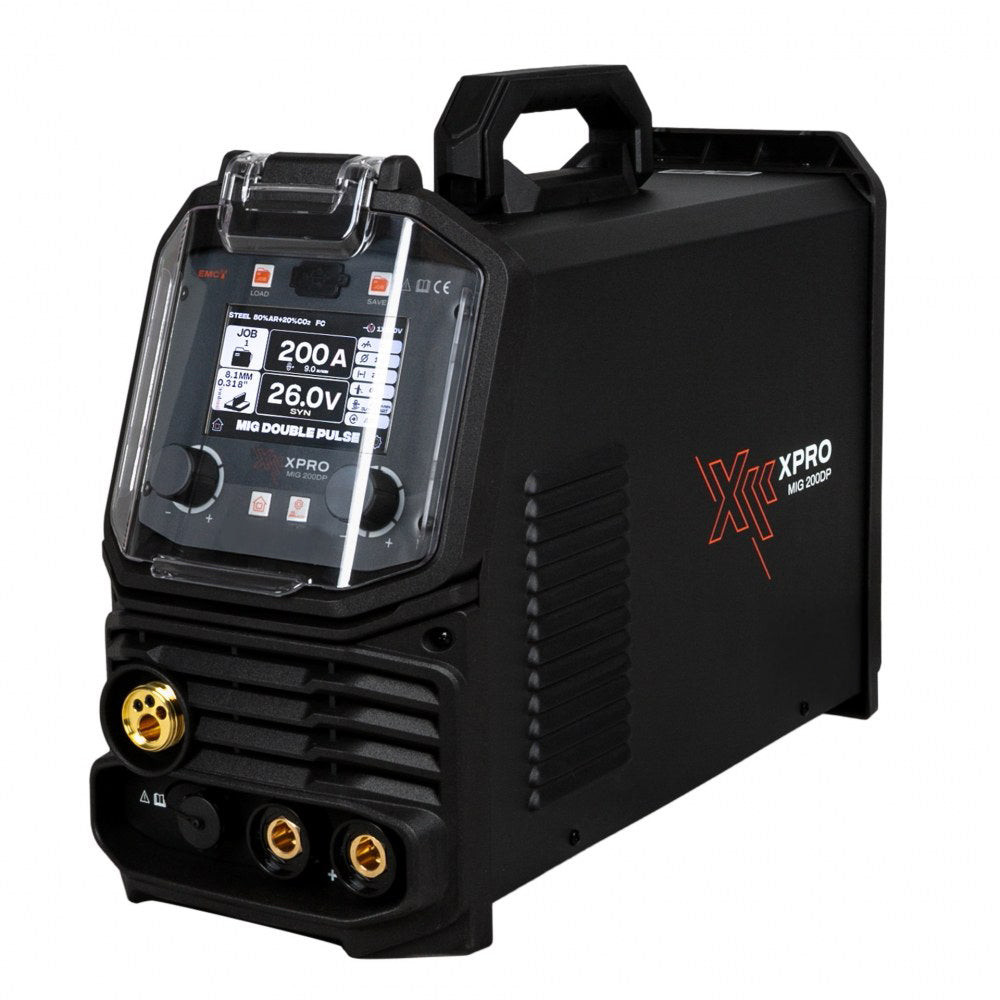 Poste à souder XPro MIG DOUBLE PULSE ( La rapidité du MIG, la finition d’un cordon TIG ) 200A -  ACIER/INOX/ALU - 220V - SYNERGIQUE - Garantie 5 ans