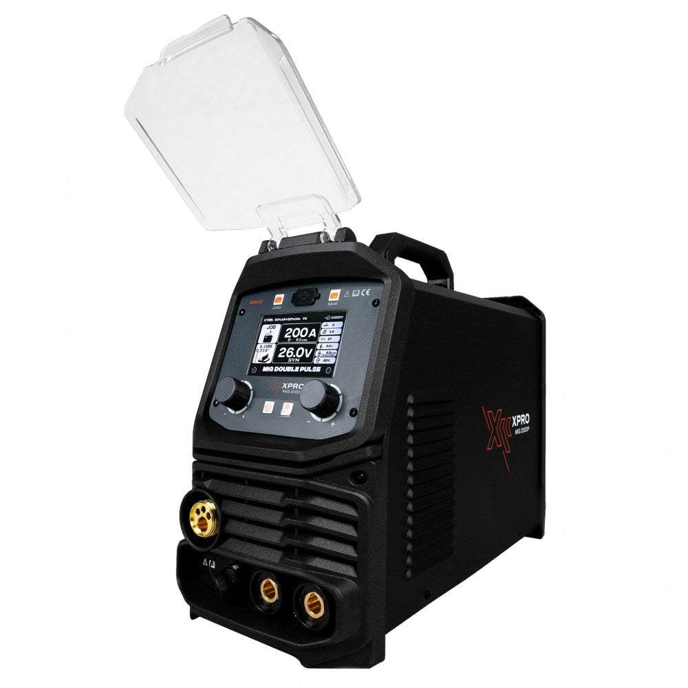 Poste à souder XPro MIG DOUBLE PULSE ( La rapidité du MIG, la finition d’un cordon TIG ) 200A -  ACIER/INOX/ALU - 220V - SYNERGIQUE - Garantie 5 ans