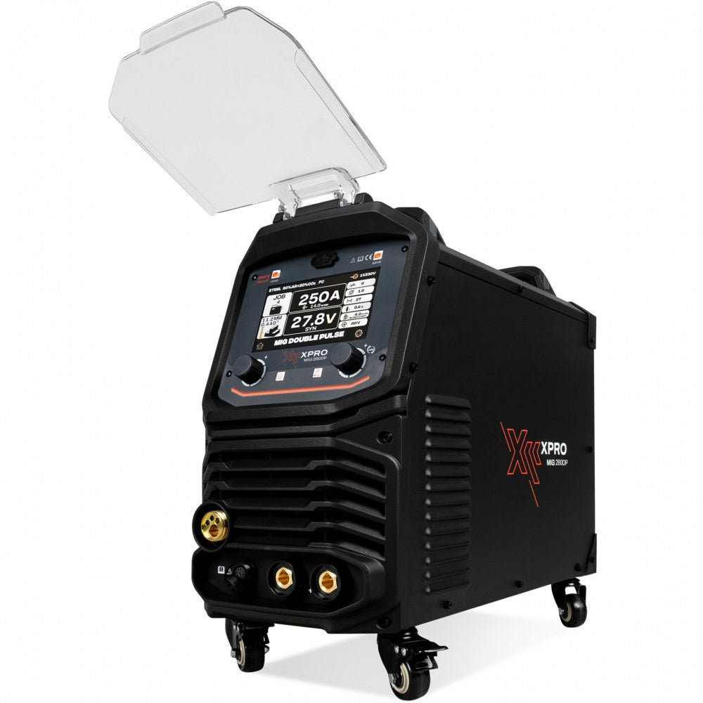 Poste à souder XPro MIG DOUBLE PULSE ( La rapidité du MIG, la finition d’un cordon TIG ) 260A -  ACIER/INOX/ALU - 220V - SYNERGIQUE - Garantie 5 ans