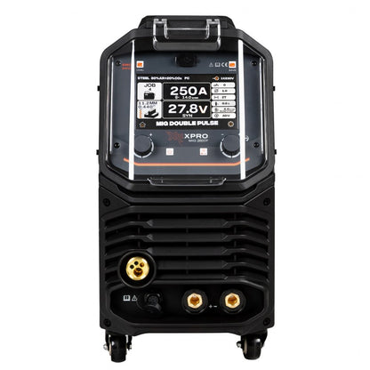 Poste à souder XPro MIG DOUBLE PULSE ( La rapidité du MIG, la finition d’un cordon TIG ) 260A -  ACIER/INOX/ALU - 220V - SYNERGIQUE - Garantie 5 ans