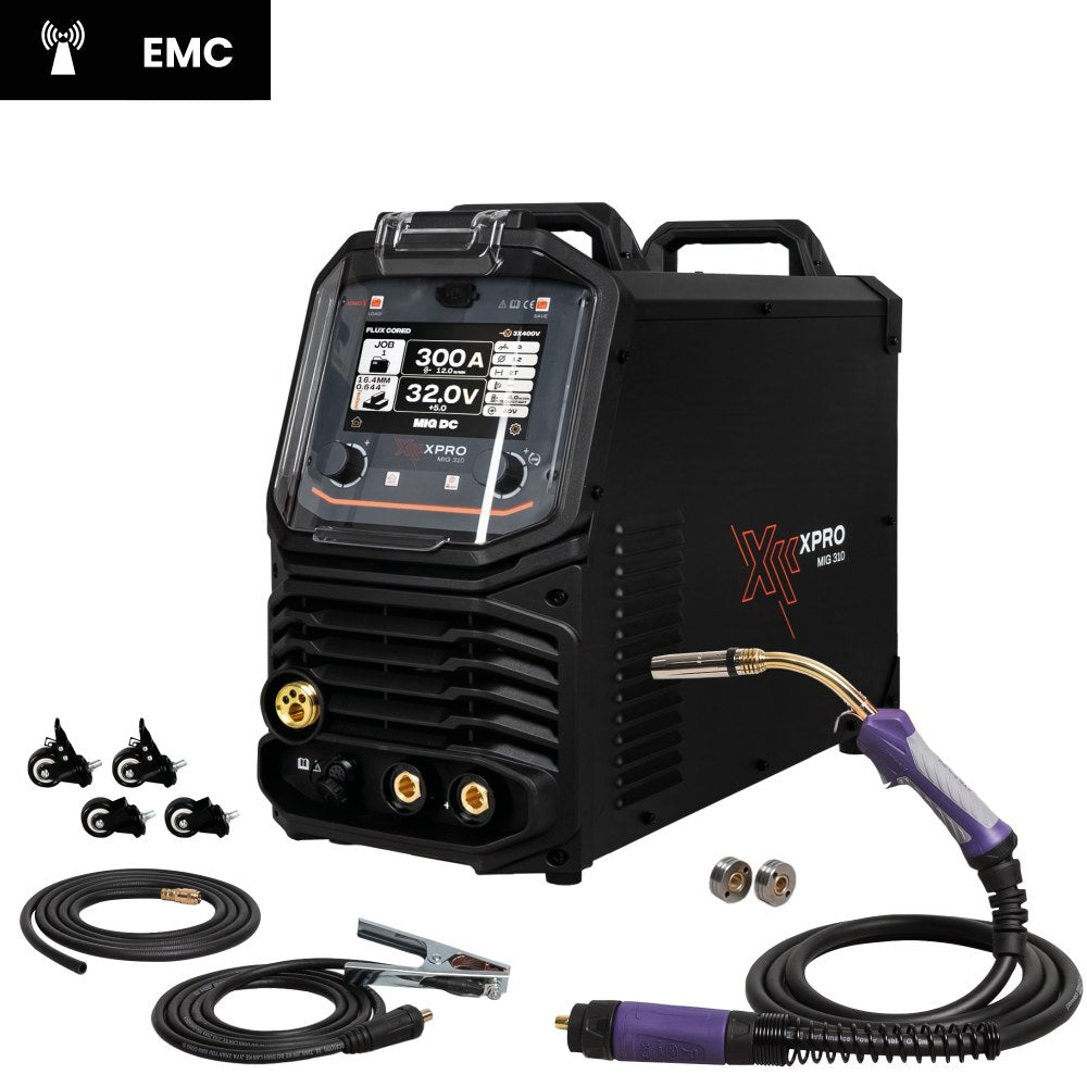 Poste à souder XPro MIG 300A -  ACIER/INOX/ALU - 380V - SYNERGIQUE - Garantie 5 ans
