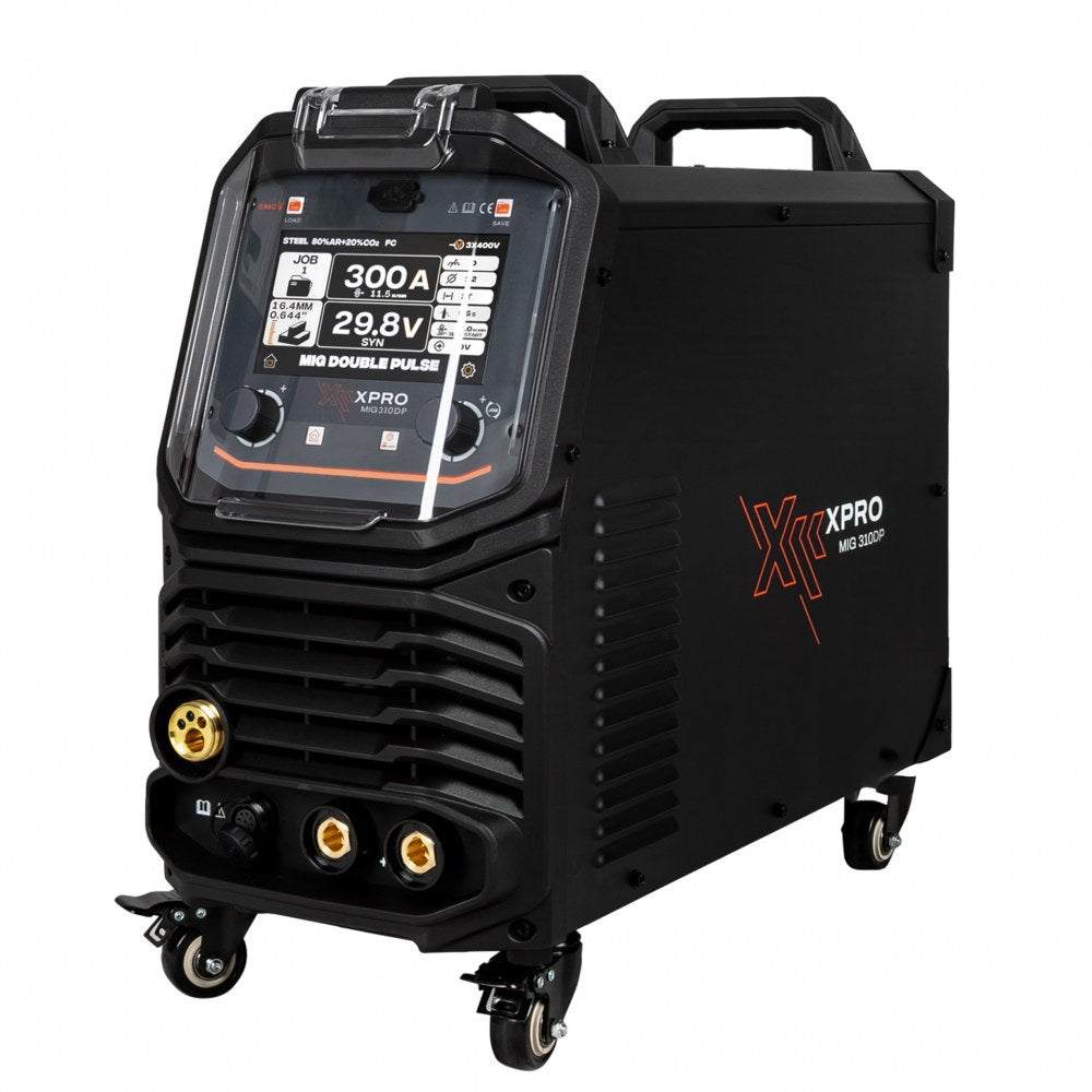Poste à souder XPro MIG DOUBLE PULSE ( La rapidité du MIG, la finition d’un cordon TIG ) 300A -  ACIER/INOX/ALU - 380V - SYNERGIQUE - Garantie 5 ans