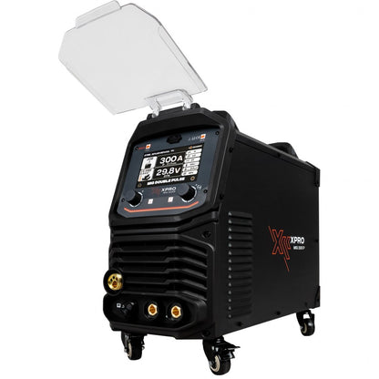 Poste à souder XPro MIG DOUBLE PULSE ( La rapidité du MIG, la finition d’un cordon TIG ) 300A -  ACIER/INOX/ALU - 380V - SYNERGIQUE - Garantie 5 ans