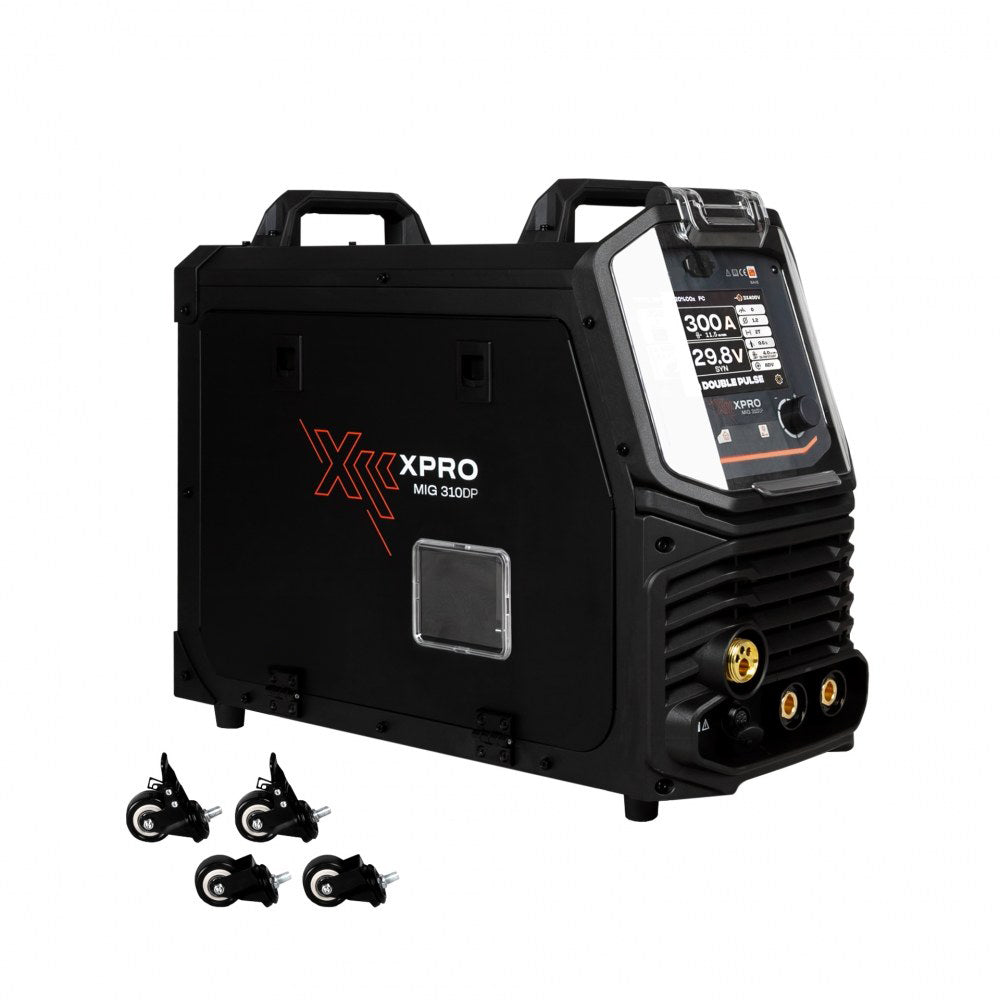 Poste à souder XPro MIG DOUBLE PULSE ( La rapidité du MIG, la finition d’un cordon TIG ) 300A -  ACIER/INOX/ALU - 380V - SYNERGIQUE - Garantie 5 ans