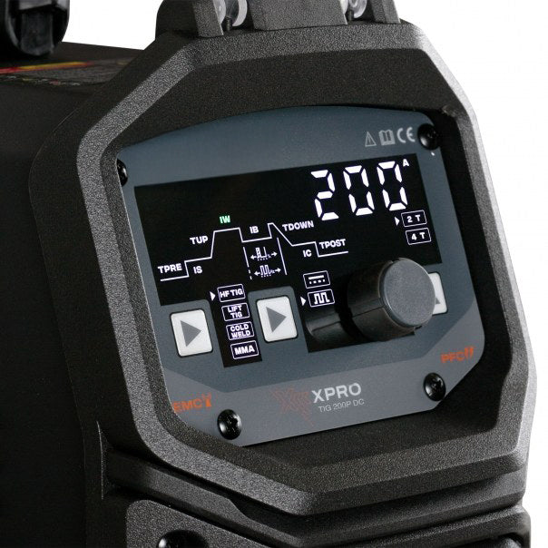 Poste à souder XPro TIG DC PULSE - 200A - ACIER/INOX - 220V - Garantie 5 ans