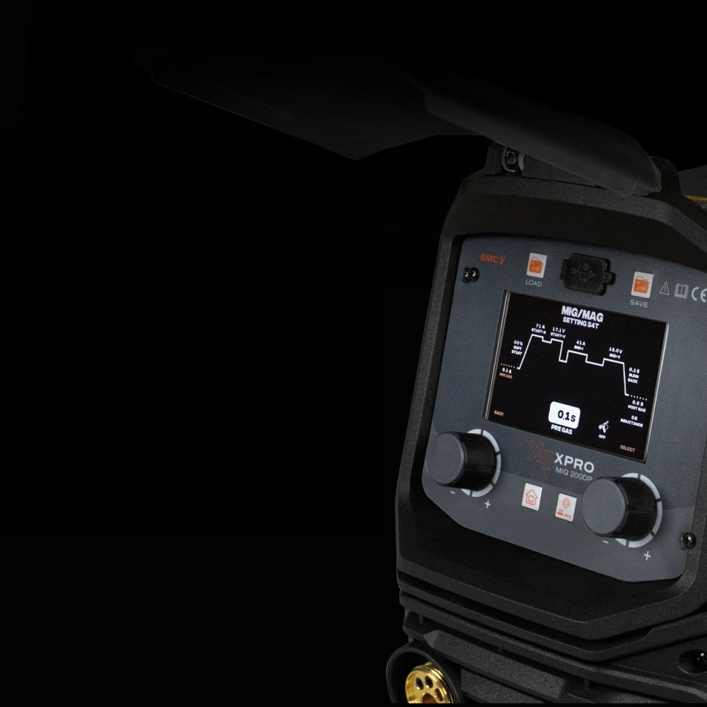 Poste à souder XPro MIG DOUBLE PULSE ( La rapidité du MIG, la finition d’un cordon TIG ) 200A -  ACIER/INOX/ALU - 220V - SYNERGIQUE - Garantie 5 ans