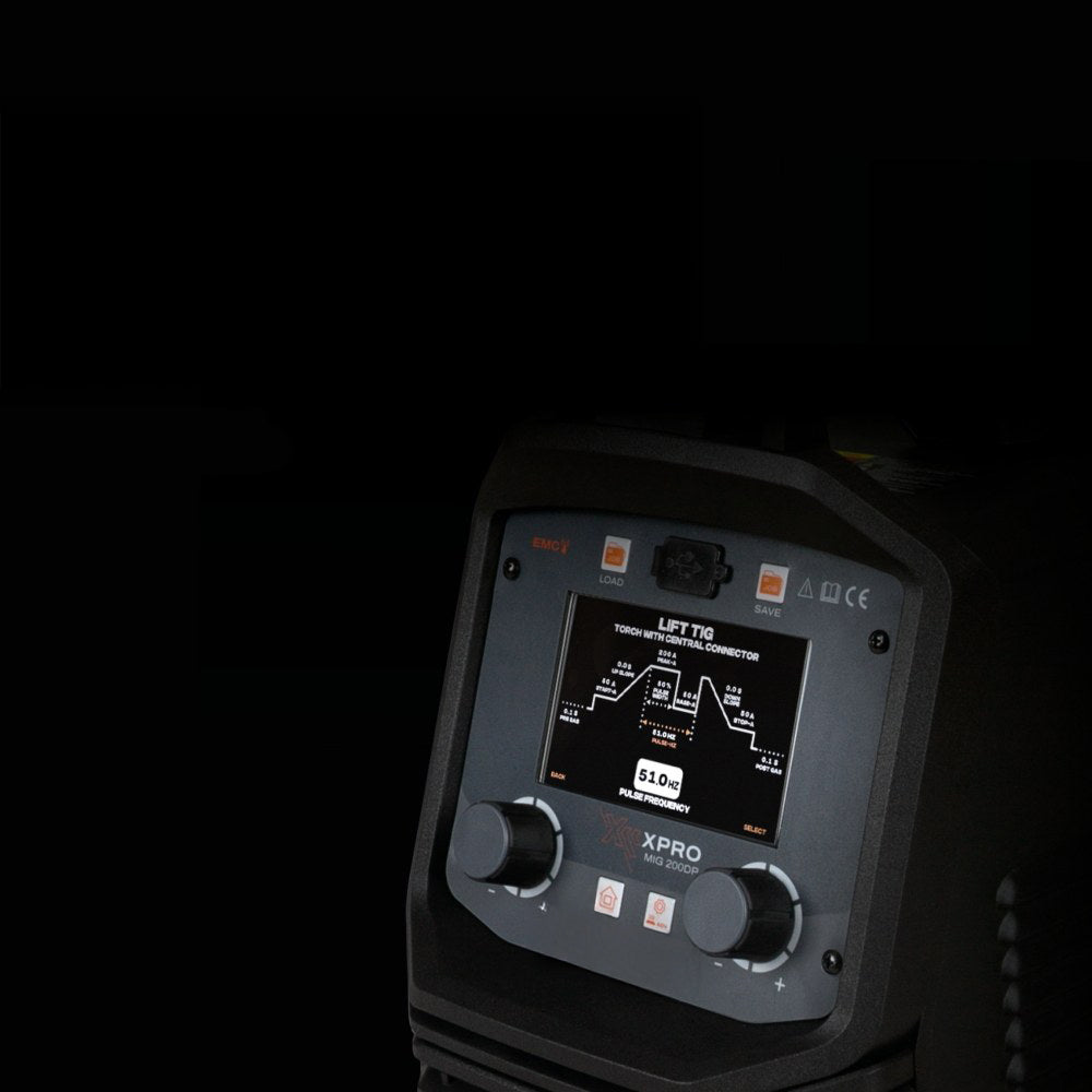 Poste à souder XPro MIG DOUBLE PULSE ( La rapidité du MIG, la finition d’un cordon TIG ) 200A -  ACIER/INOX/ALU - 220V - SYNERGIQUE - Garantie 5 ans