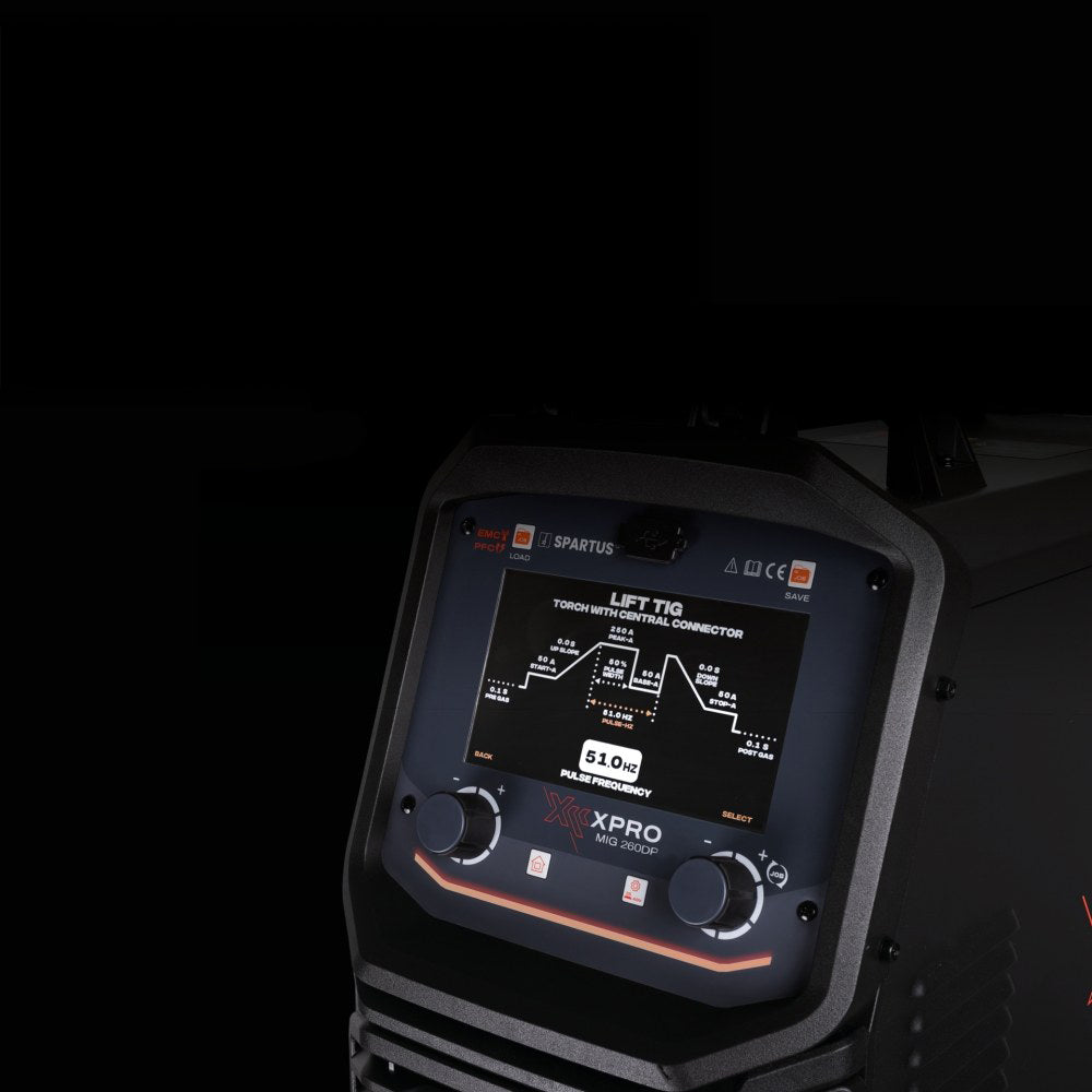 Poste à souder XPro MIG DOUBLE PULSE ( La rapidité du MIG, la finition d’un cordon TIG ) 260A -  ACIER/INOX/ALU - 220V - SYNERGIQUE - Garantie 5 ans