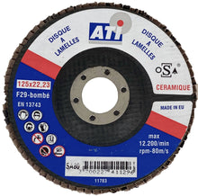 DISQUES A LAMELLES CERAMIQUE 125X22 (x10) - Le Comptoir du Soudeur