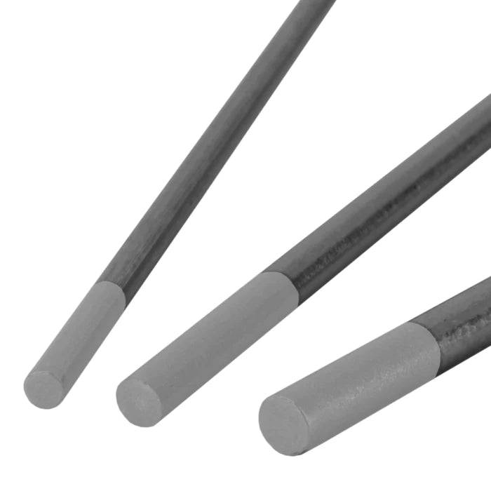 Lot de 10 électrodes tungstène grise 2% cérium - Le Comptoir du Soudeur